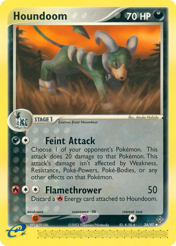 Houndoom - Dragon SET-34