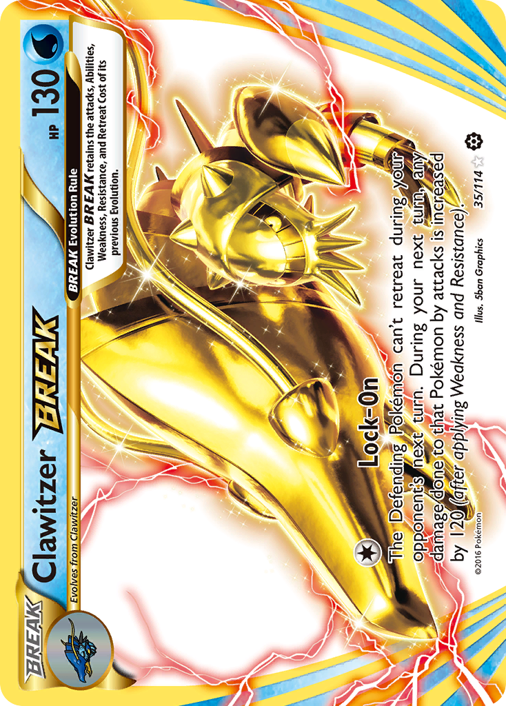 Clawitzer BREAK - Steam Siege SET-35