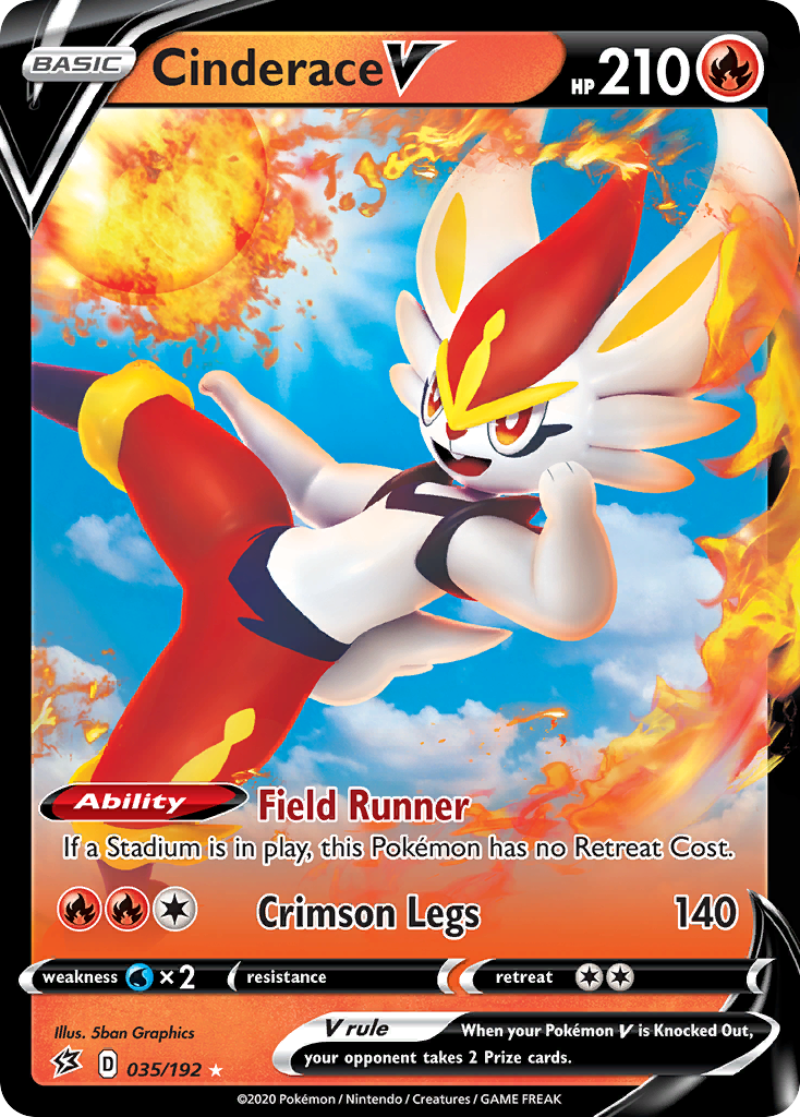 Cinderace V - Rebel Clash SET-35