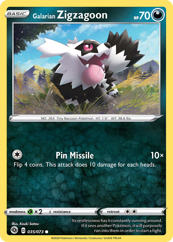 Galarian Zigzagoon - Champion's Path SET-35