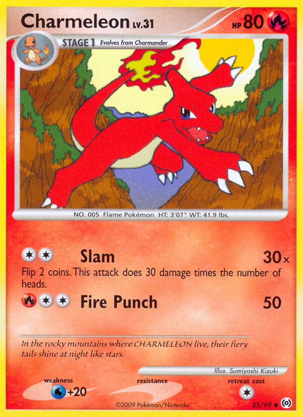Charmeleon - Arceus SET-35