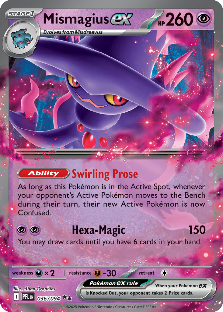 Mismagius ex - Phantasmal Flames SET-36