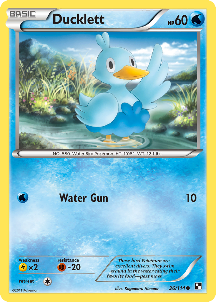 Ducklett - Black & White SET-36