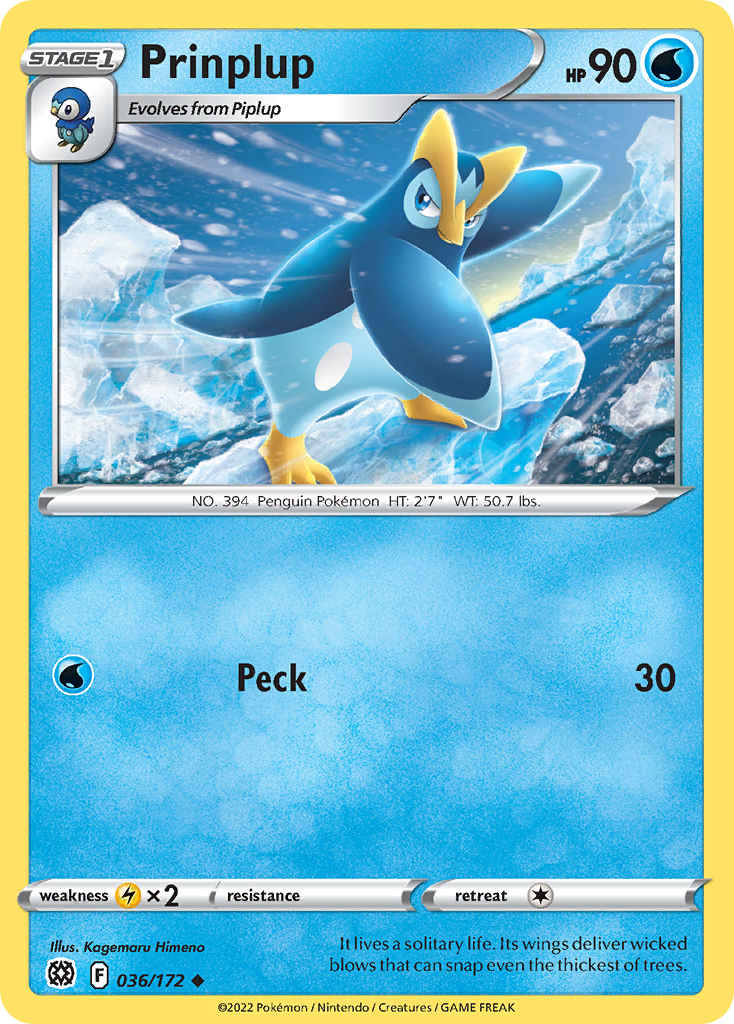 Prinplup - Brilliant Stars SET-36