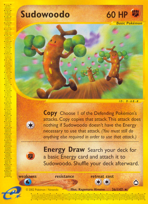 Sudowoodo - Aquapolis SET-36