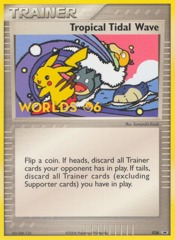 Tropical Tidal Wave - Nintendo Black Star Promos SET-36