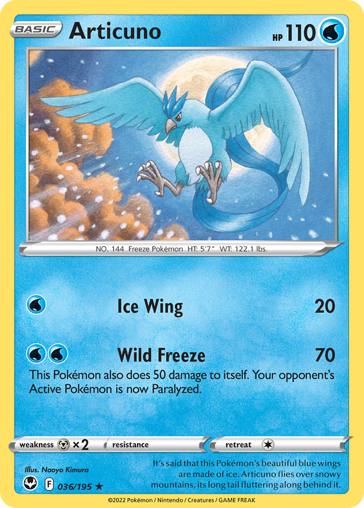 Articuno - Silver Tempest SET-36