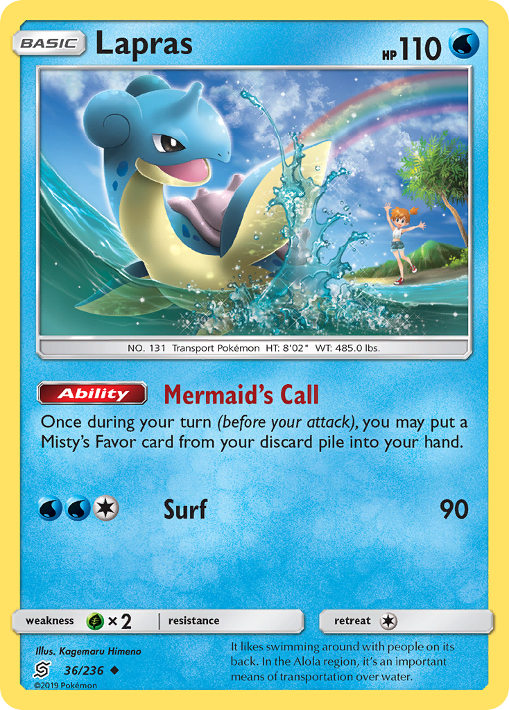 Lapras - Unified Minds SET-36