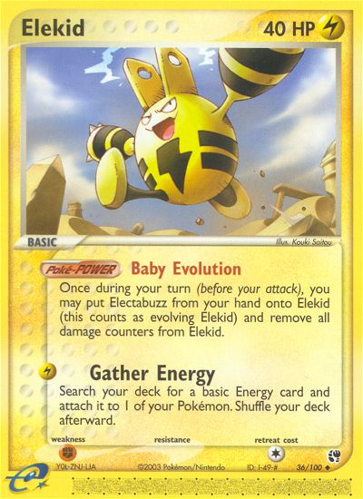 Elekid - Sandstorm SET-36