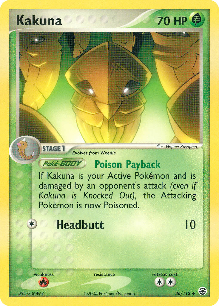 Kakuna - FireRed & LeafGreen SET-36