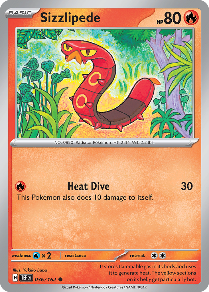 Sizzlipede - Temporal Forces SET-36