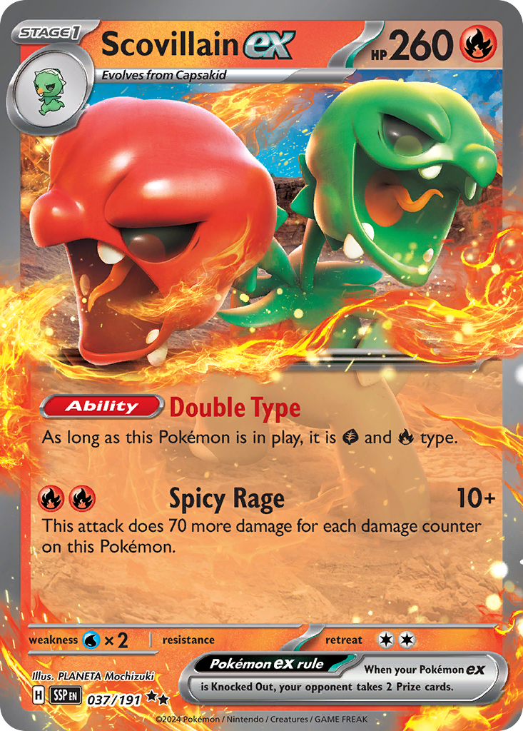 Scovillain EX - Surging Sparks SET-37
