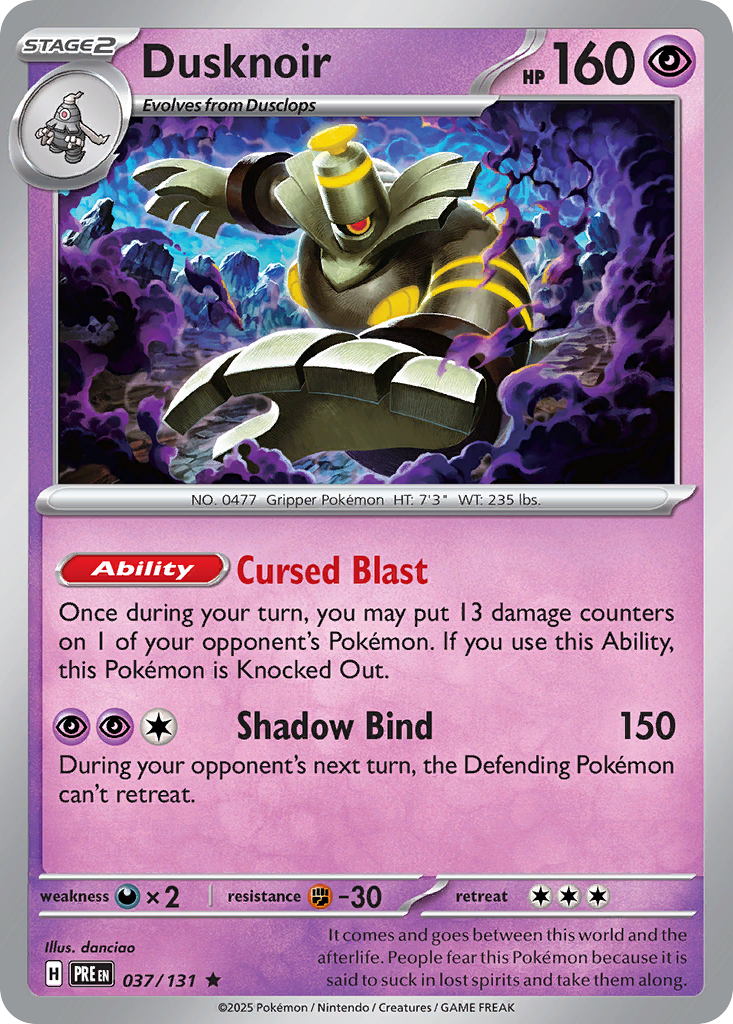 Dusknoir - Prismatic Evolutions SET-37