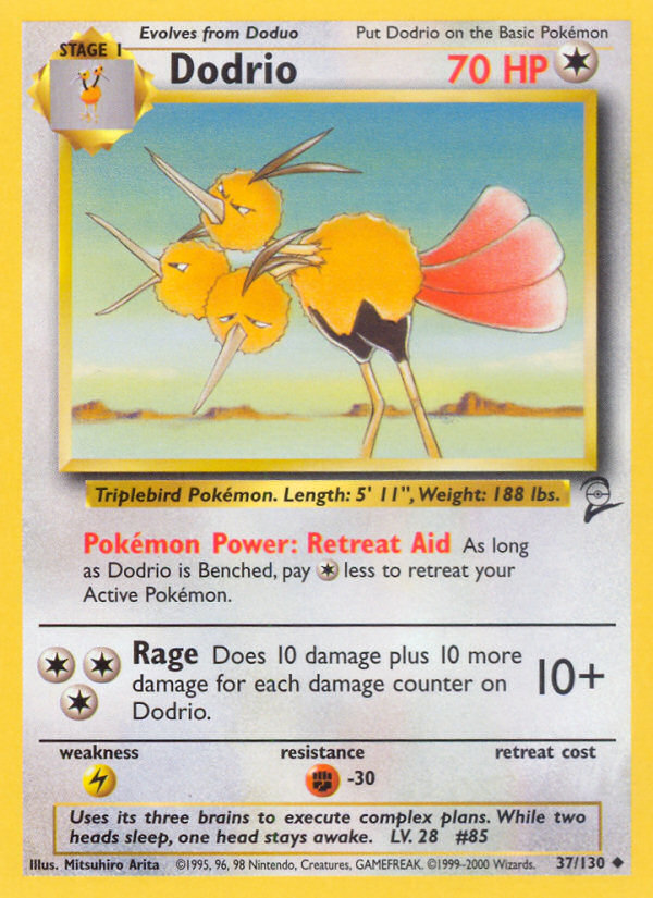Dodrio - Base SET 2-37
