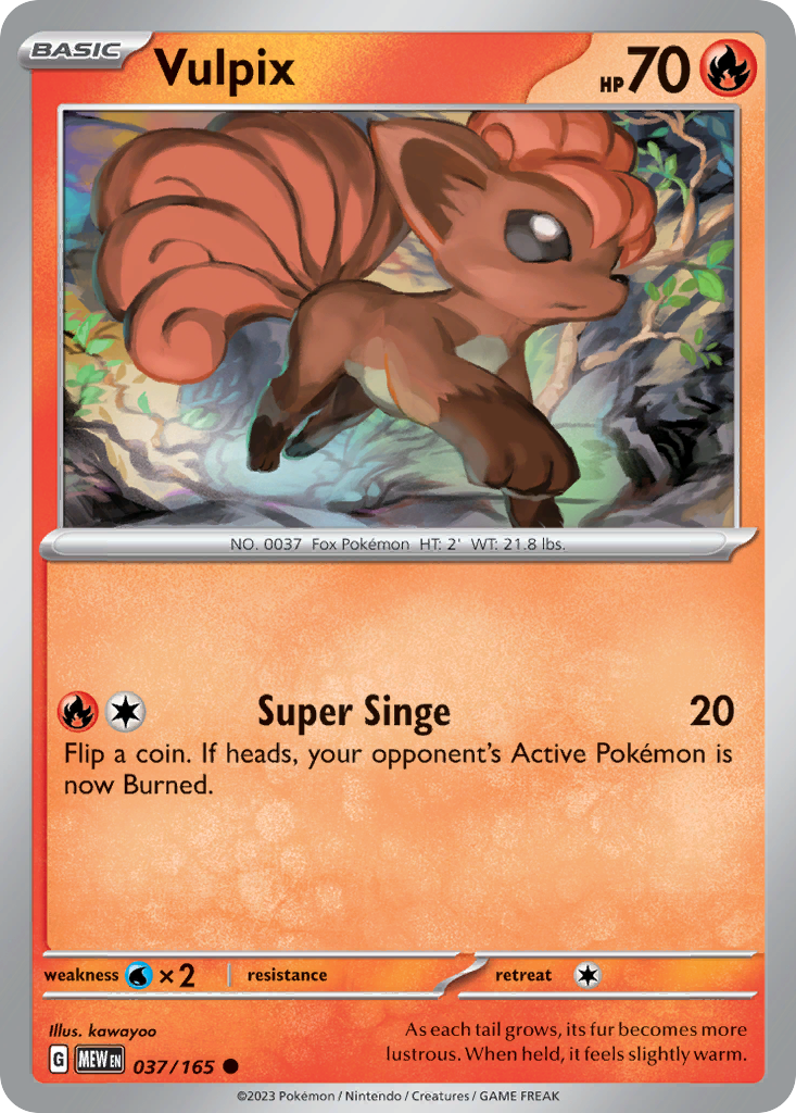 Vulpix - 151 SET-37