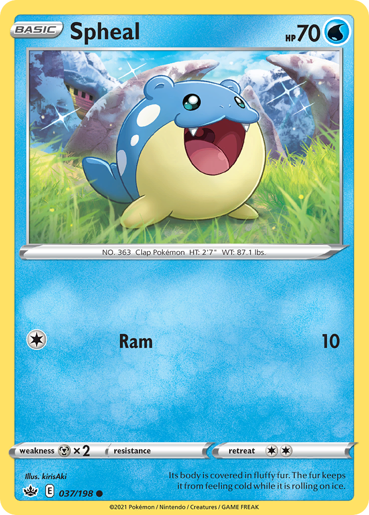 Spheal - Chilling Reign SET-37