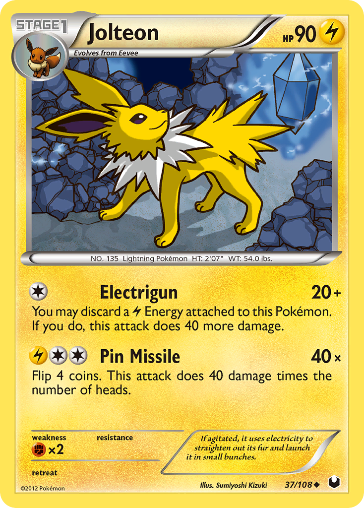 Jolteon - Dark Explorers SET-37