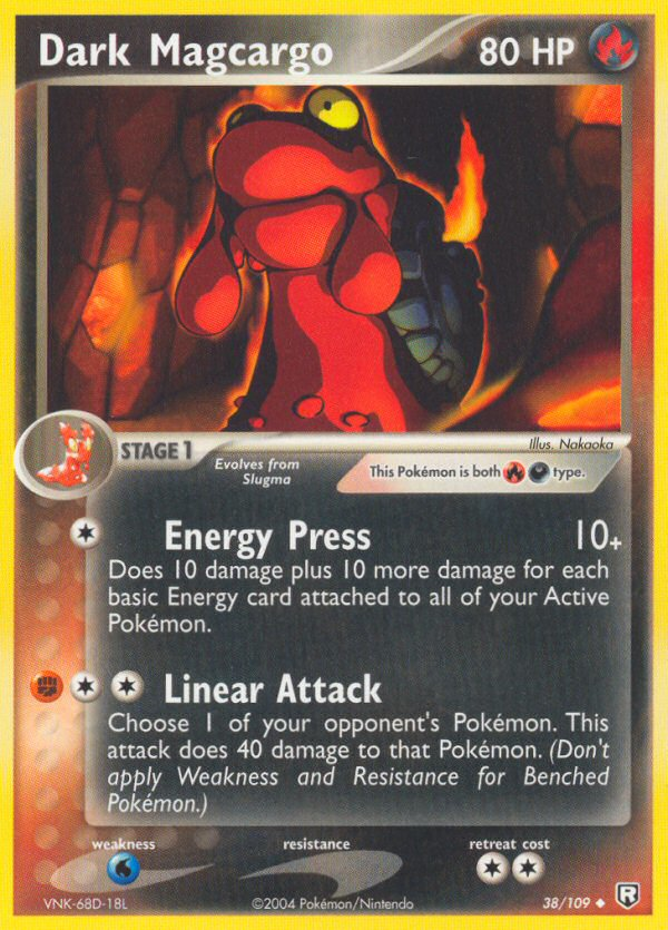Dark Magcargo - Team Rocket Returns SET-38