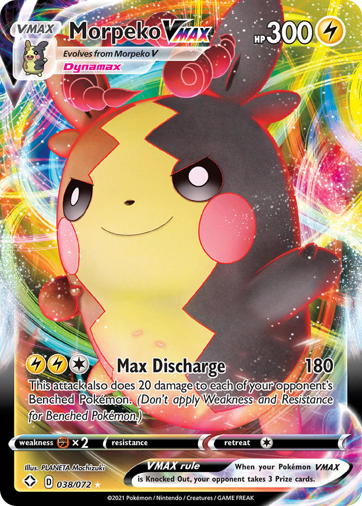 Morpeko VMAX - Shining Fates SET-38