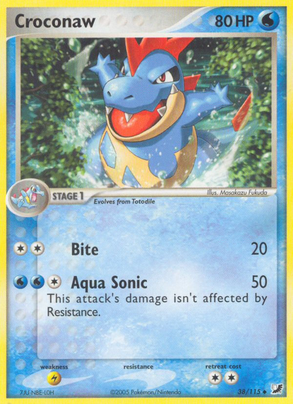 Croconaw - Unseen Forces SET-38