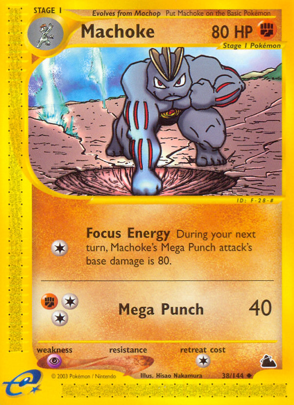 Machoke - Skyridge SET-38