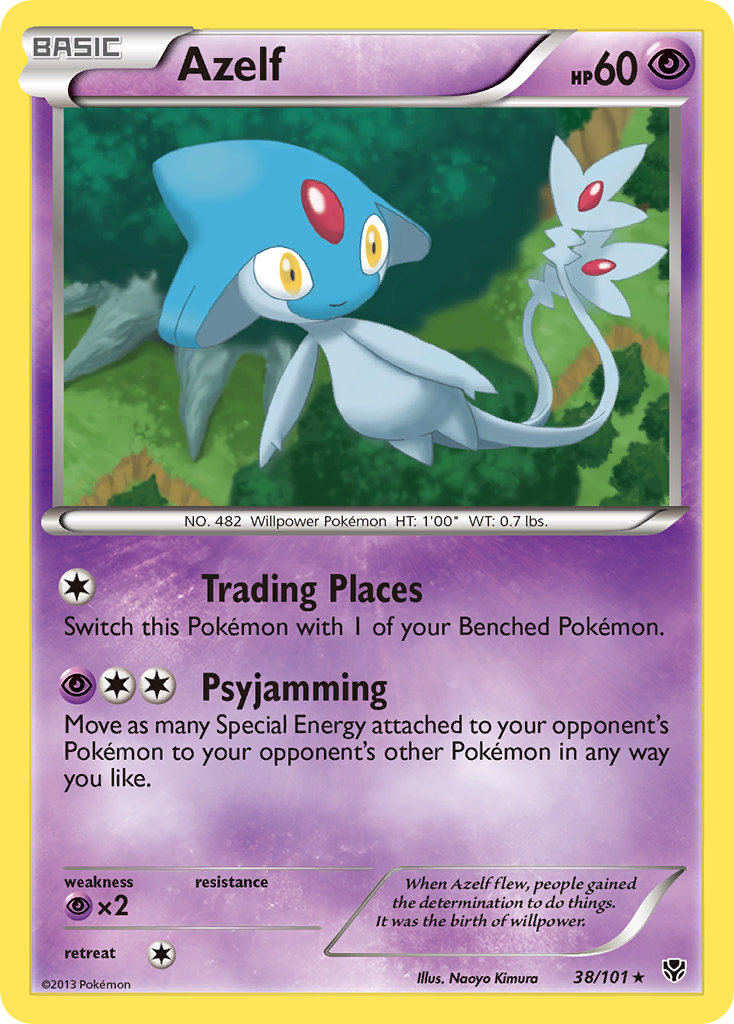 Azelf - Plasma Blast SET-38