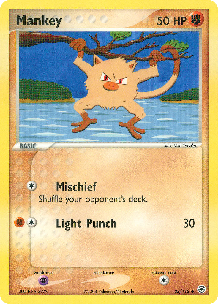 Mankey - FireRed & LeafGreen SET-38
