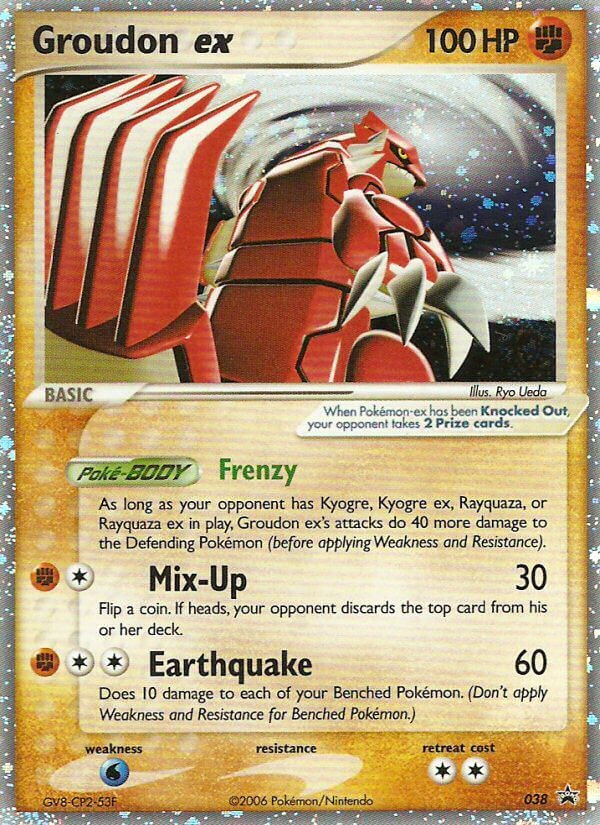 Groudon EX - Nintendo Black Star Promos SET-38