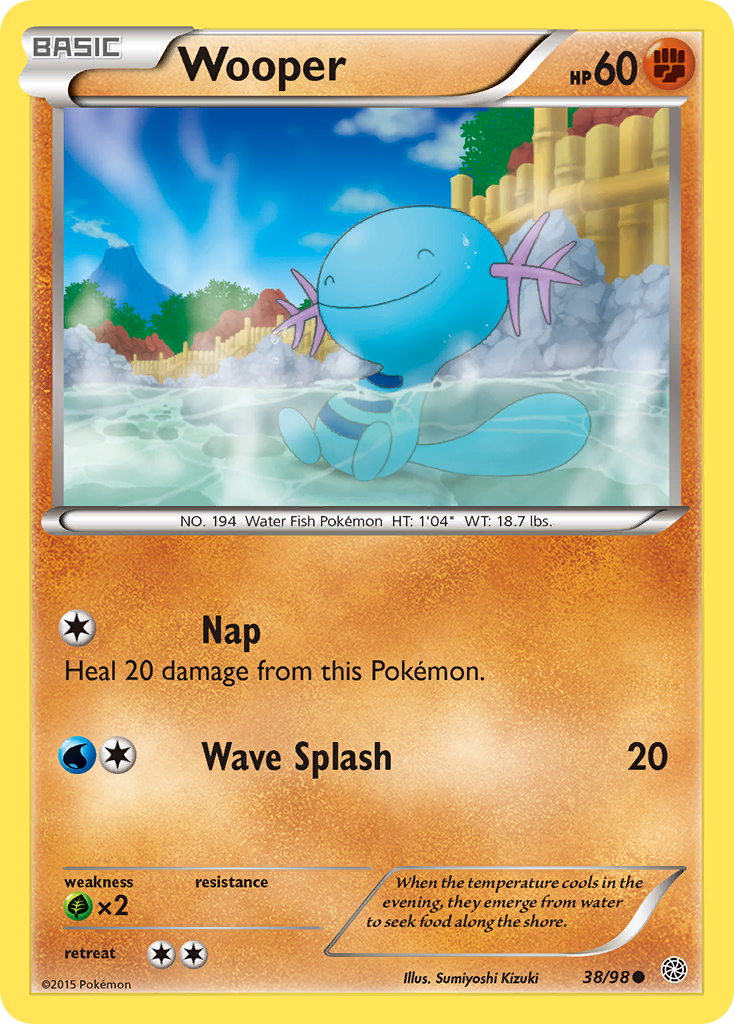Wooper - Ancient Origins SET-38