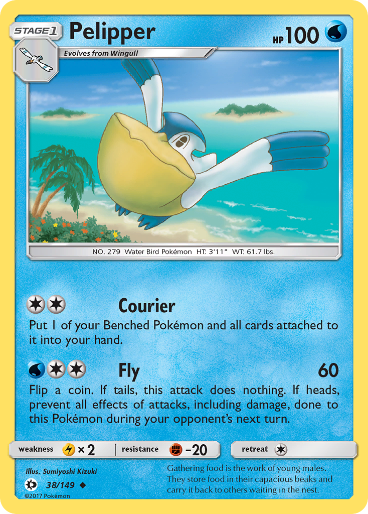 Pelipper - Sun & Moon SET-38