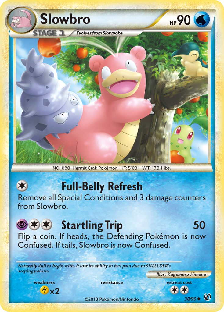 Slowbro - HS Undaunted SET-38