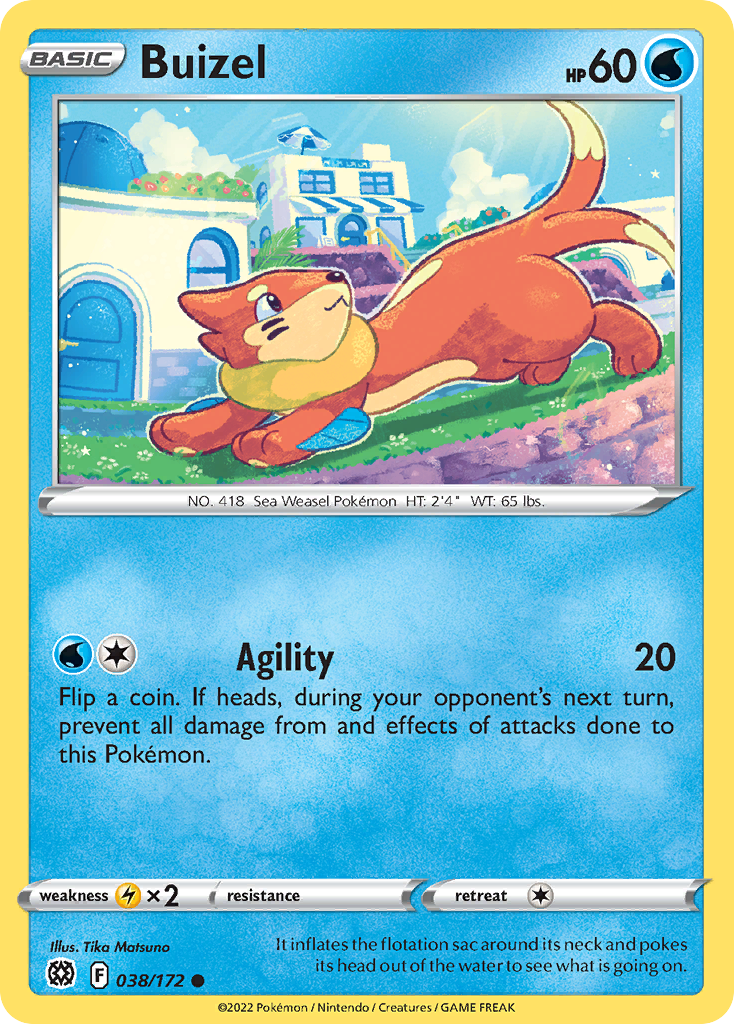 Buizel - Brilliant Stars SET-38