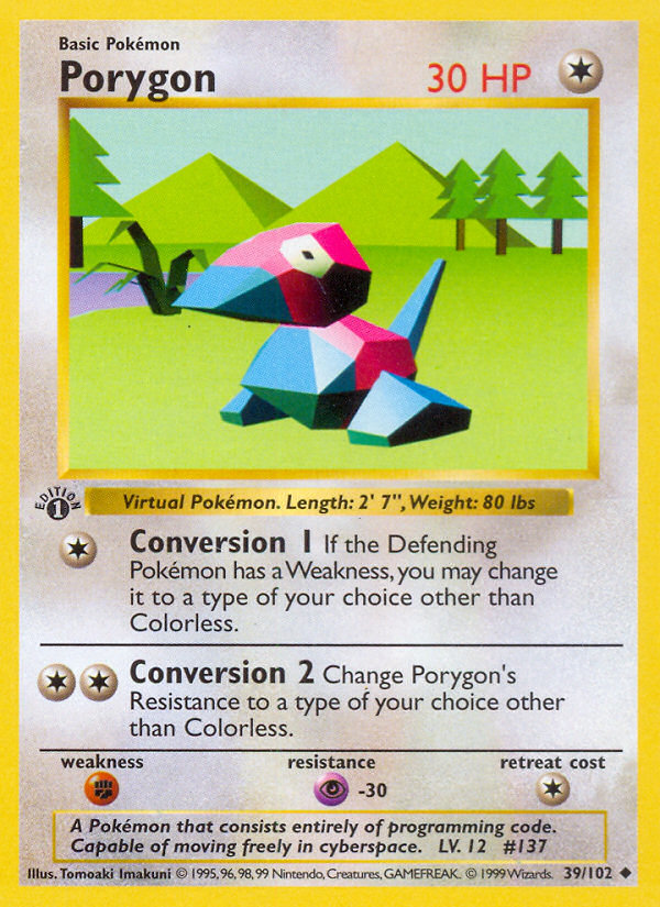 Porygon - Base SET-39