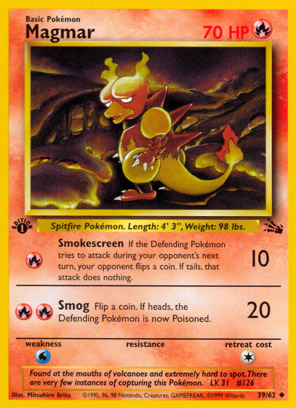 Magmar - Fossil SET-39