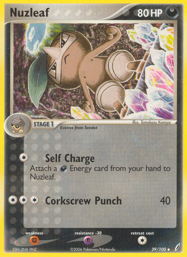 Nuzleaf - Crystal Guardians SET-39