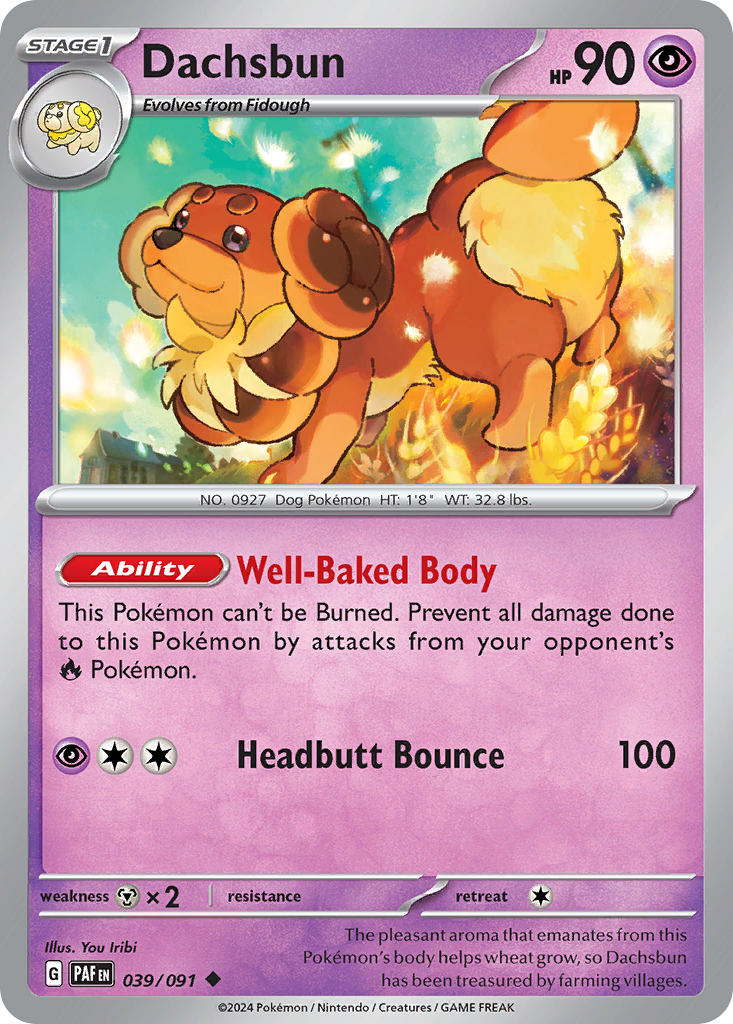 Dachsbun - Paldean Fates SET-39