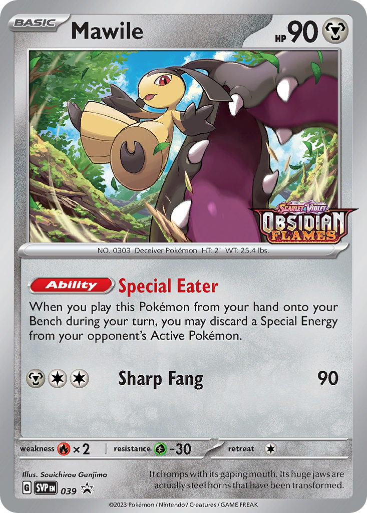 Mawile - Scarlet & Violet Black Star Promos SET-39