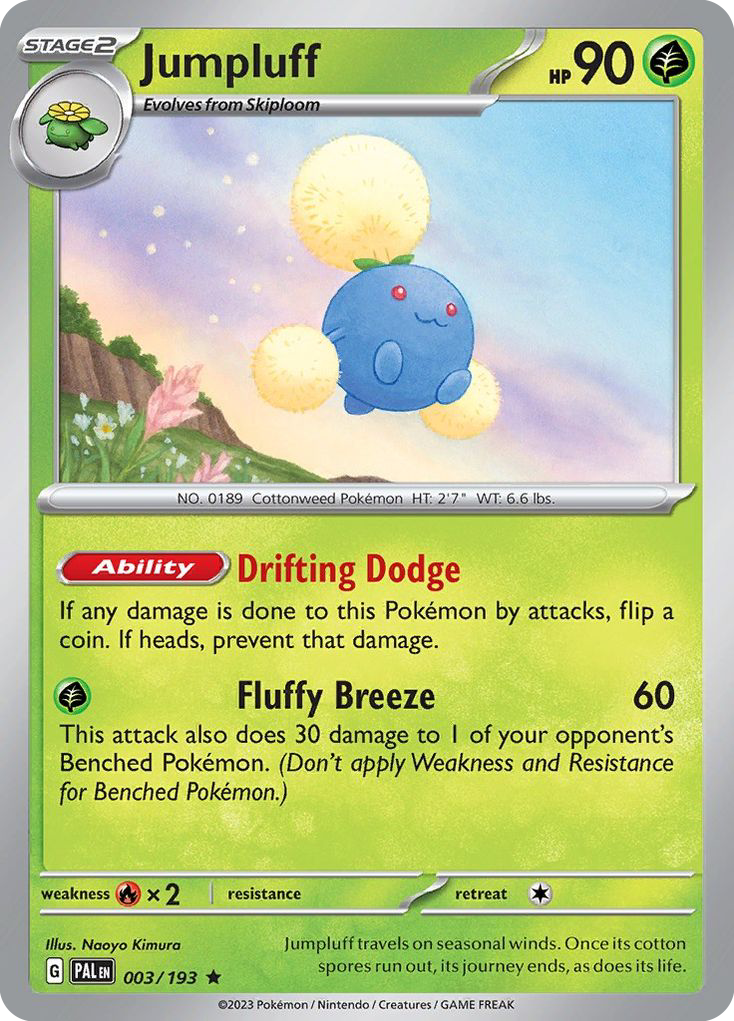 Jumpluff - Paldea Evolved SET-3