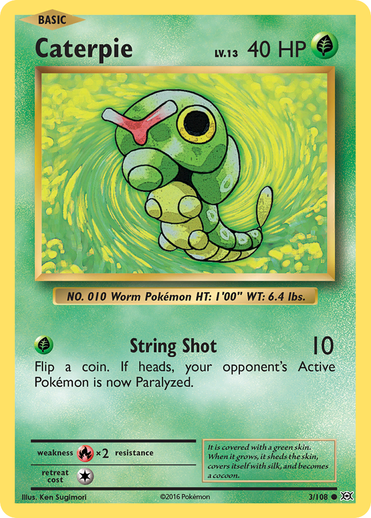 Caterpie - Evolutions SET-3