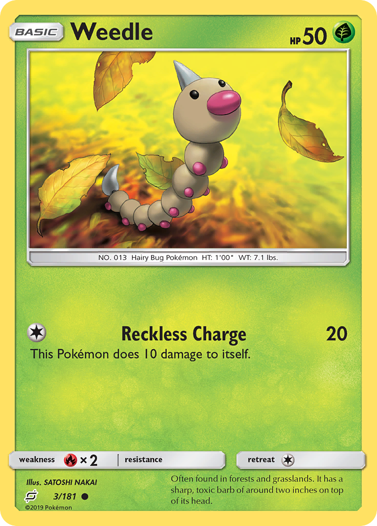 Weedle - Team Up SET-3
