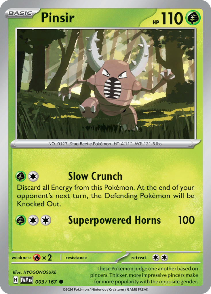 Pinsir - Twilight Masquerade SET-3