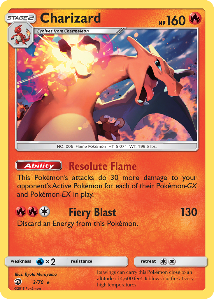 Charizard - Dragon Majesty SET-3