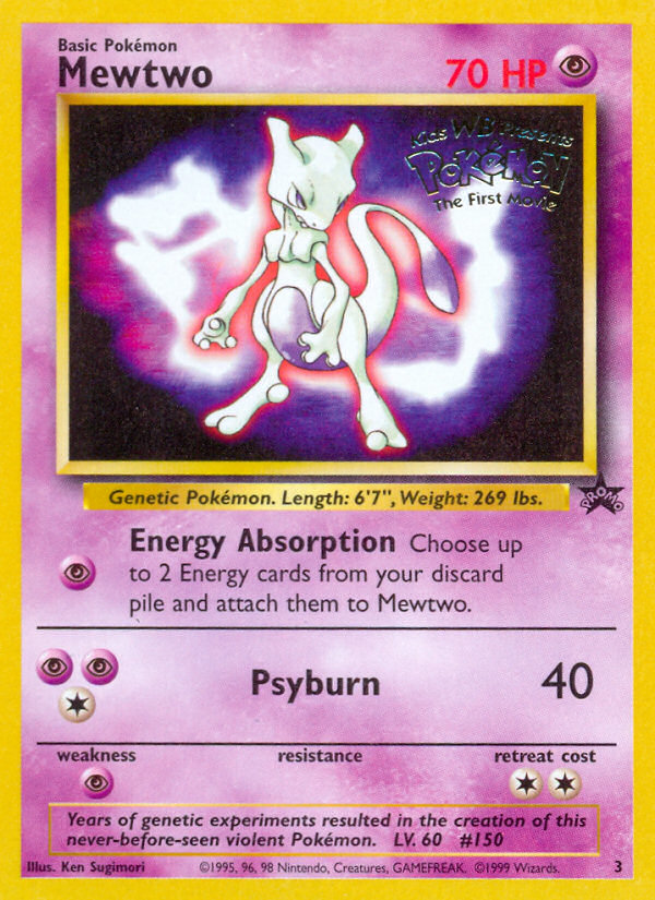 Mewtwo - Wizards Black Star Promos SET-3