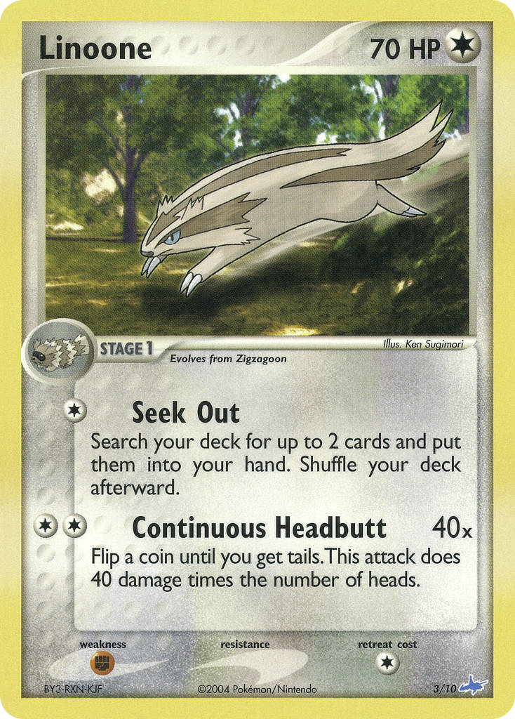 Linoone - EX Trainer Kit Latios SET-3