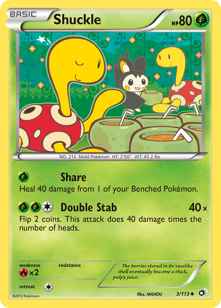 Shuckle - Legendary Treasures SET-3