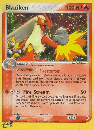Blaziken - Ruby & Sapphire SET-3