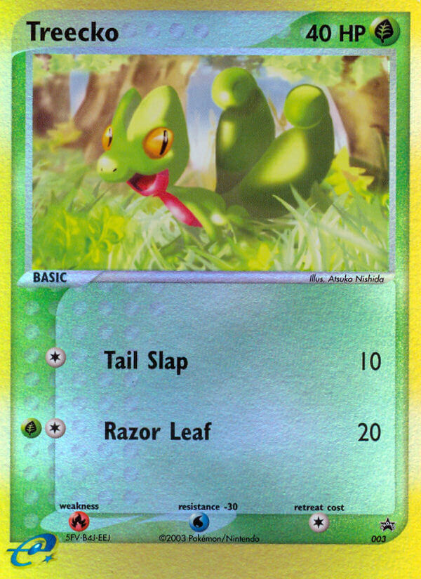 Treecko - Nintendo Black Star Promos SET-3