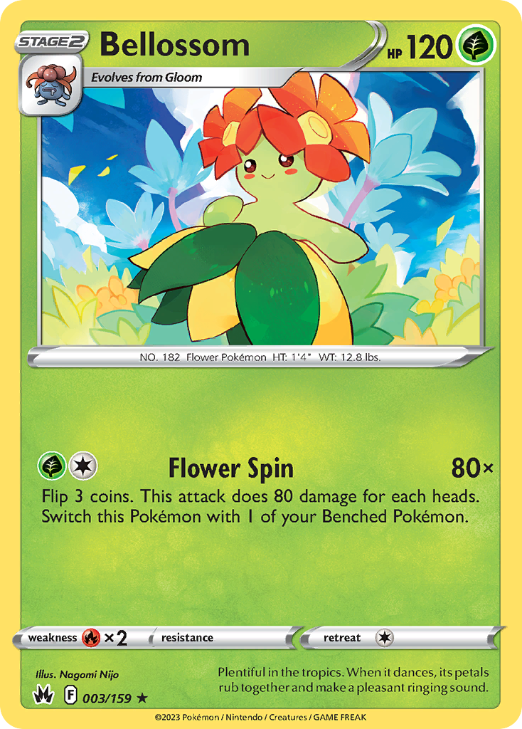 Bellossom - Crown Zenith SET-3