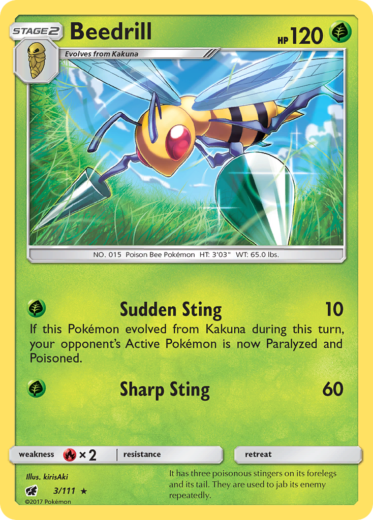 Beedrill - Crimson Invasion SET-3