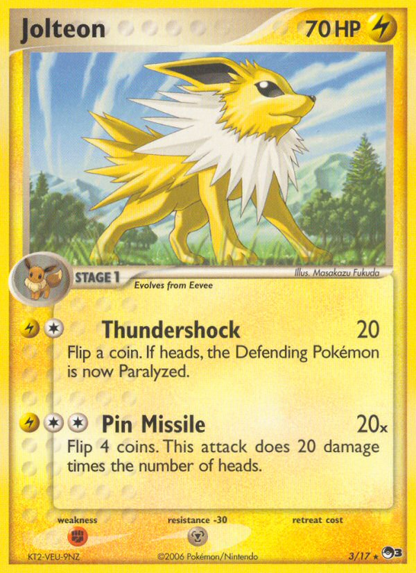 Jolteon - POP Series 3 SET-3